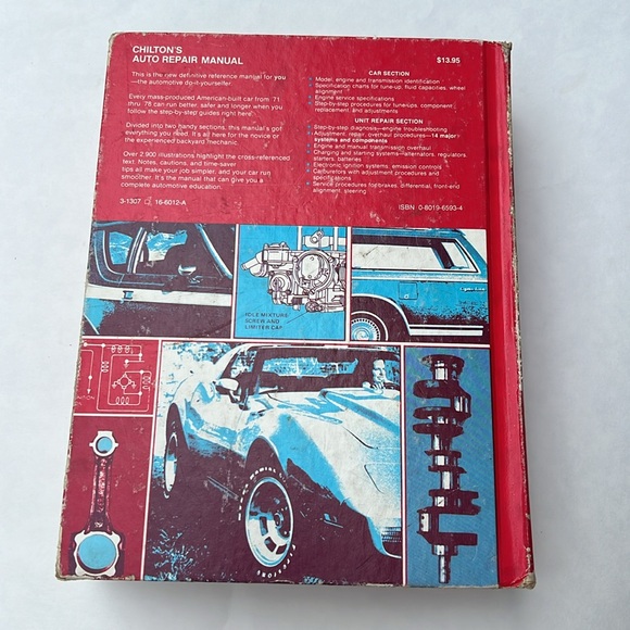 CHILTON’S AUTO REPAIR MANUAL 1978 American Cars from 1971 - 1978 - Picture 2 of 13